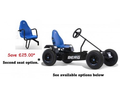 BERG XL B.RAPID BLUE BFR Pedal Go Kart for ages 5+